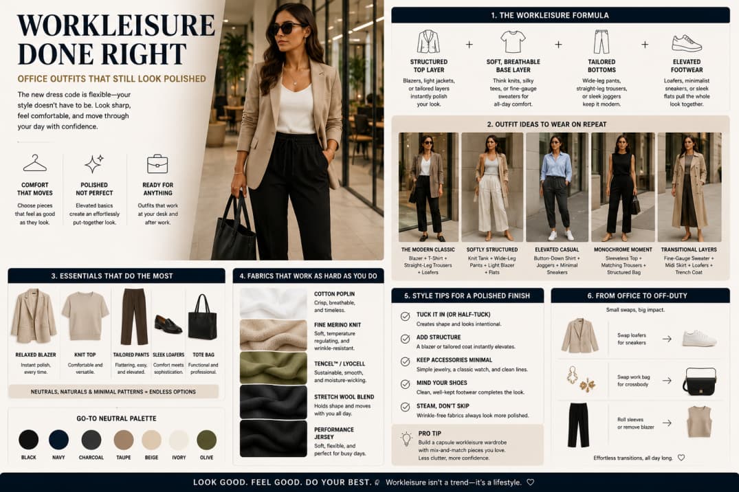 Workleisure Done Right: Office Outfits That Still Look Polished — Fashion article cover