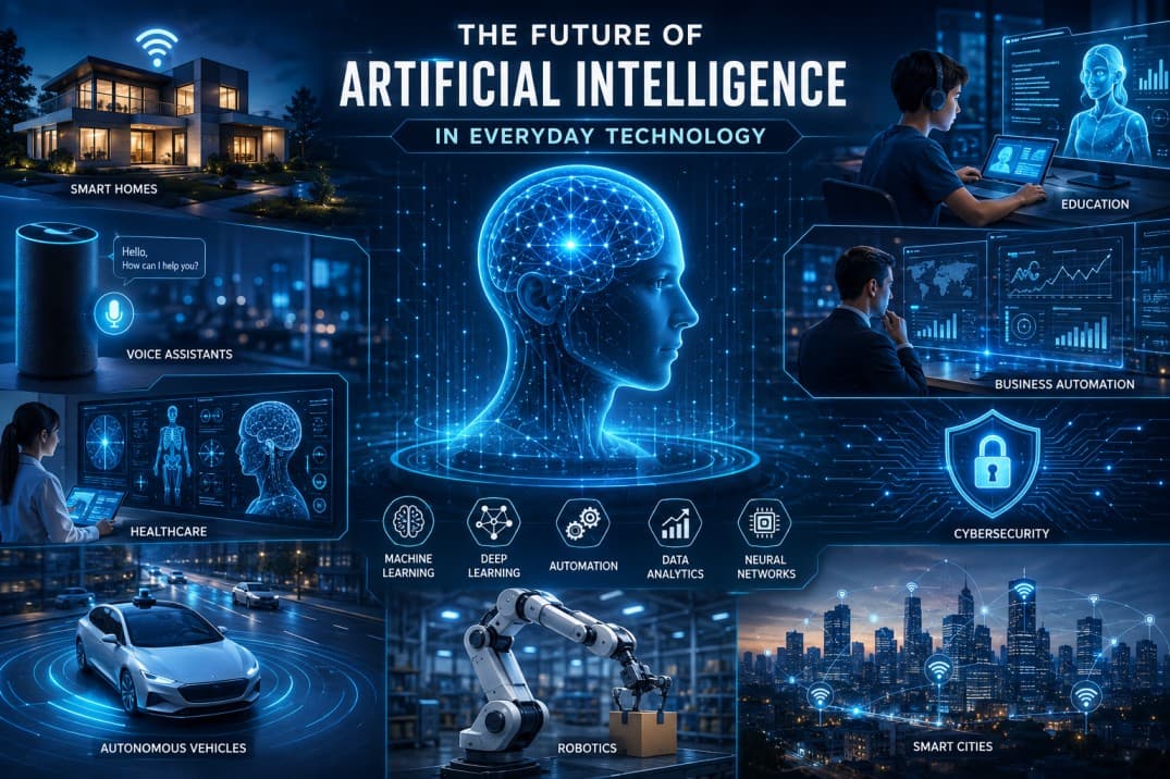 The Future of Artificial Intelligence in Everyday Technology — Technology article cover