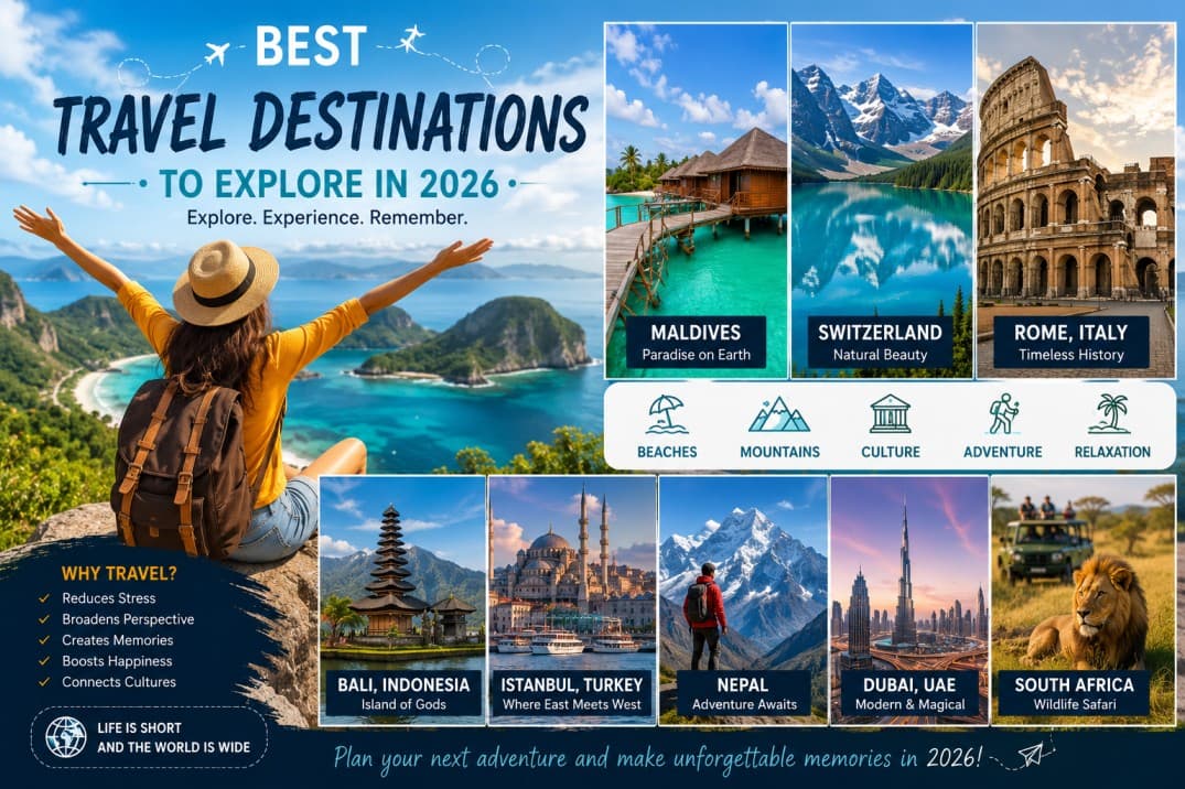 Best Travel Destinations to Explore in 2026 — Travel article cover