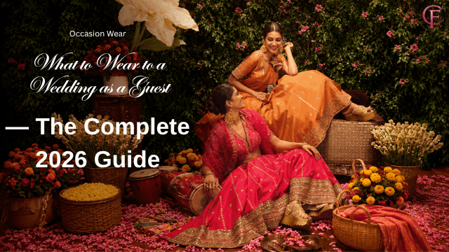What to Wear to a Wedding as a Guest — The Complete 2026 Guide — Occasion Wear article cover